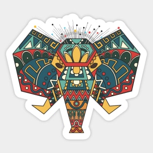 Abstract Geometric Sticker